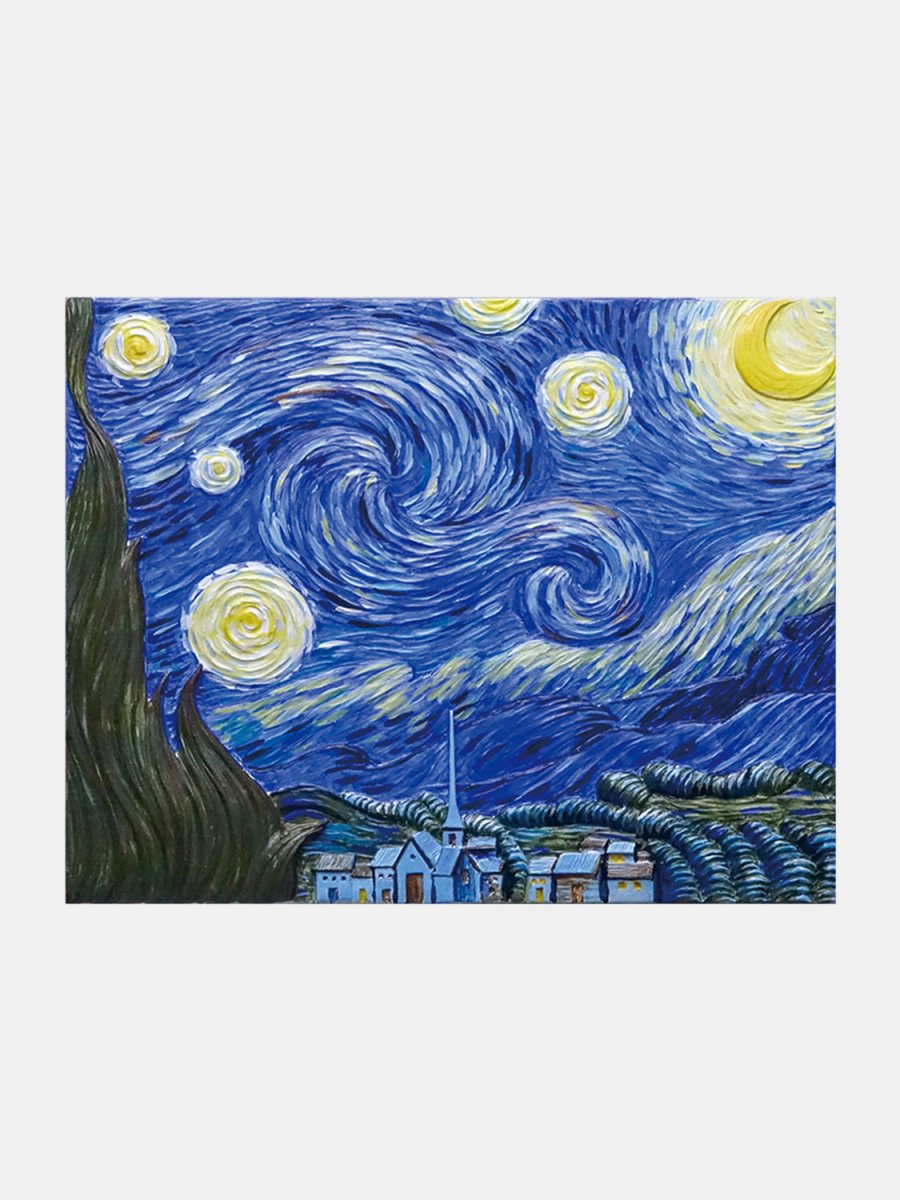 Relief Van Gogh's Starry Night DIY 3D Oil Painting Kit - S. M. & Co.