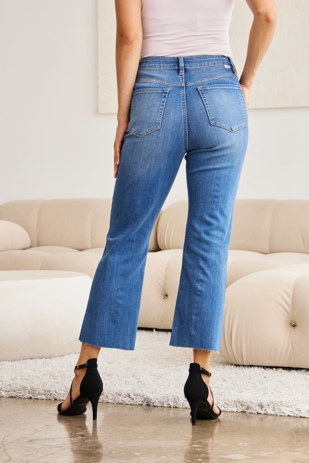 RFM Mini Mia Full Size Tummy Control High Waist Jeans - AnAs Market