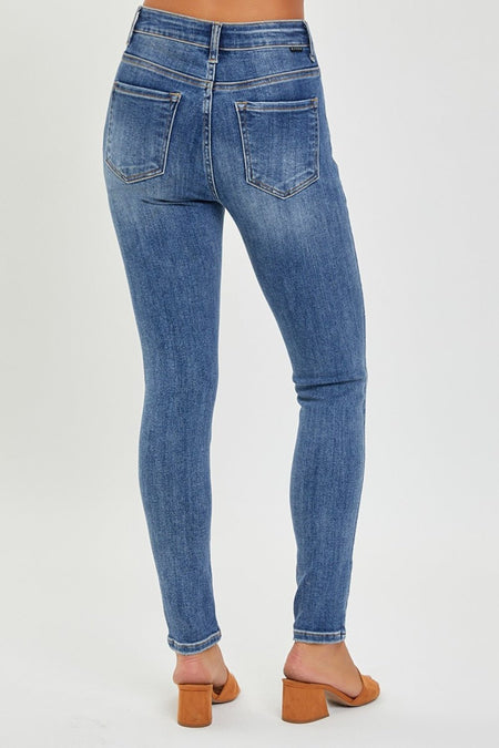 RISEN Full Size Mid Rise Ankle Skinny Jeans - AnAs Market