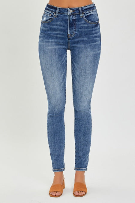 RISEN Full Size Mid Rise Ankle Skinny Jeans - AnAs Market