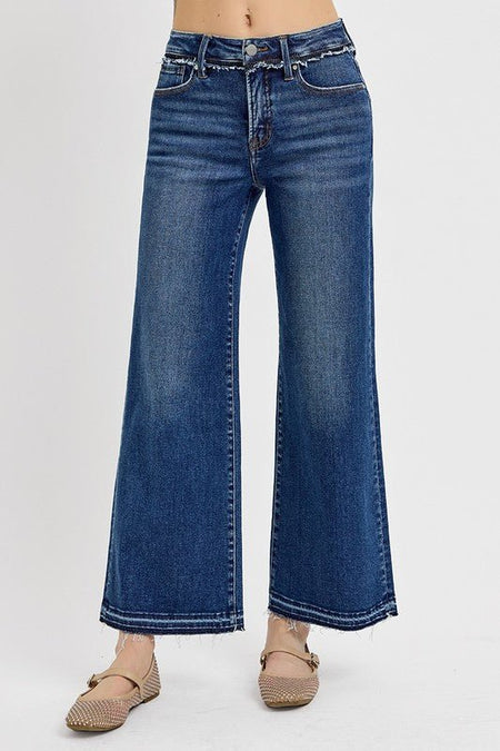 RISEN Full Size Tummy Control Bootcut Jeans Plus Size - S. M. & Co.