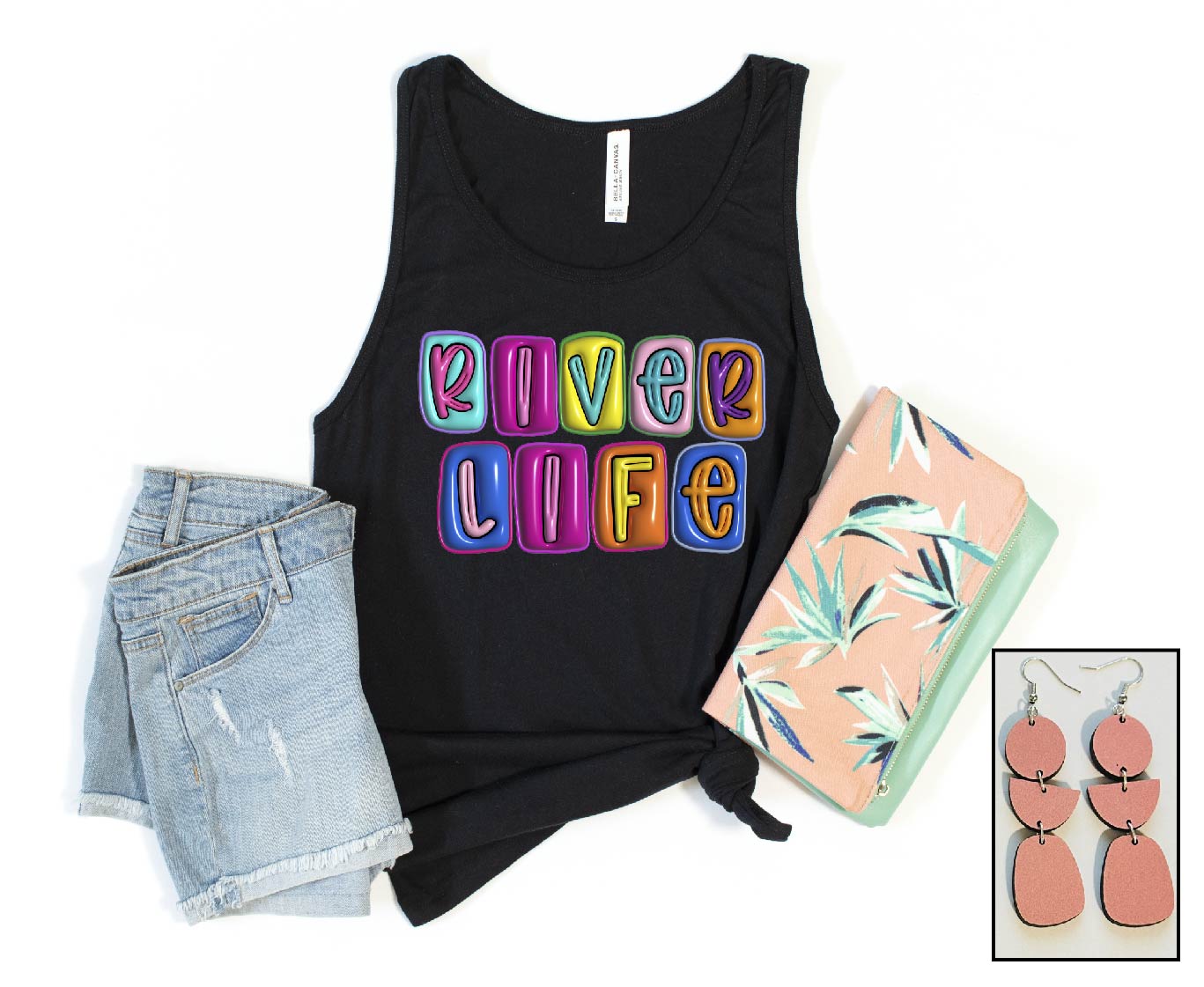 River Life - Puff Look (Tank) - S. M. & Co.