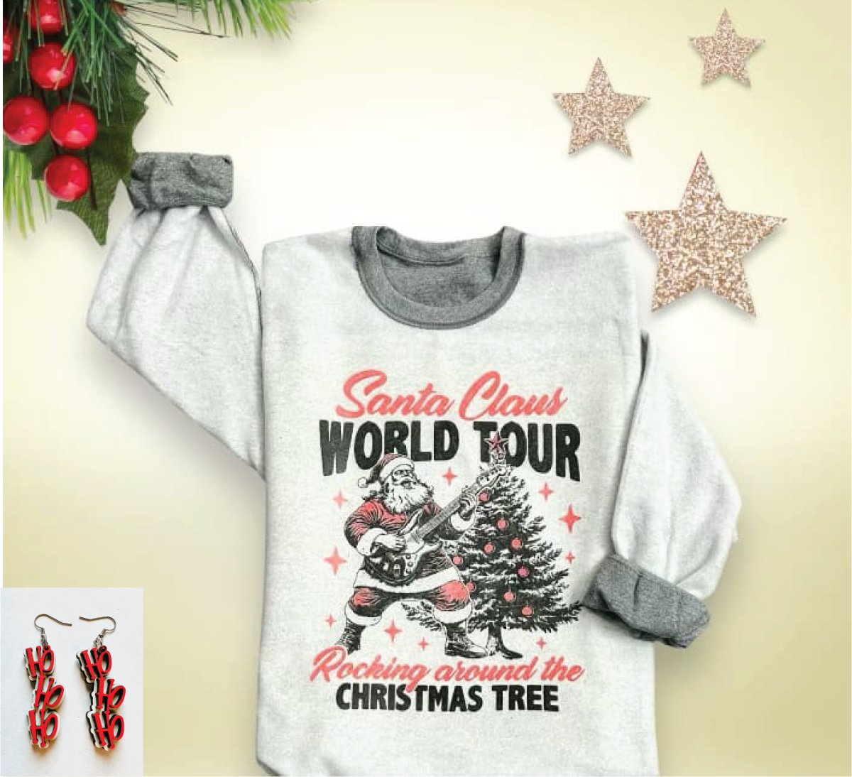 Santa World Tour Sweatshirt - S. M. & Co.