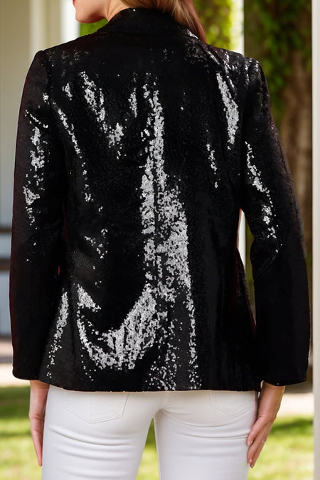 Sequin Nutcracker Long Sleeve Blazer - S. M. & Co.