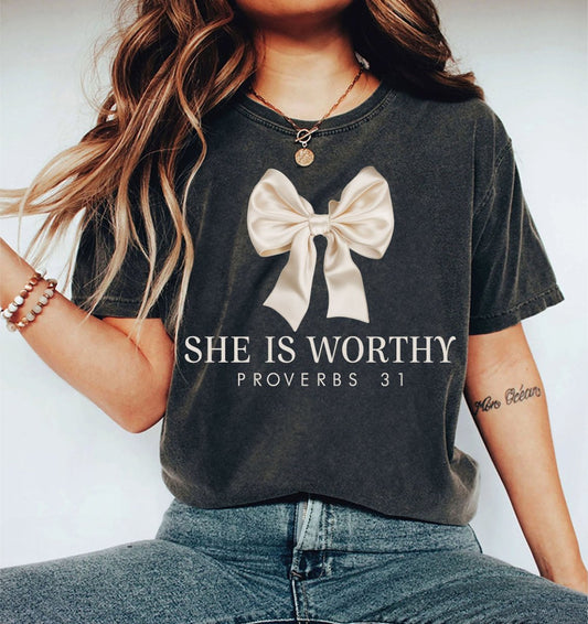 She is Worthy Bow - S. M. & Co.