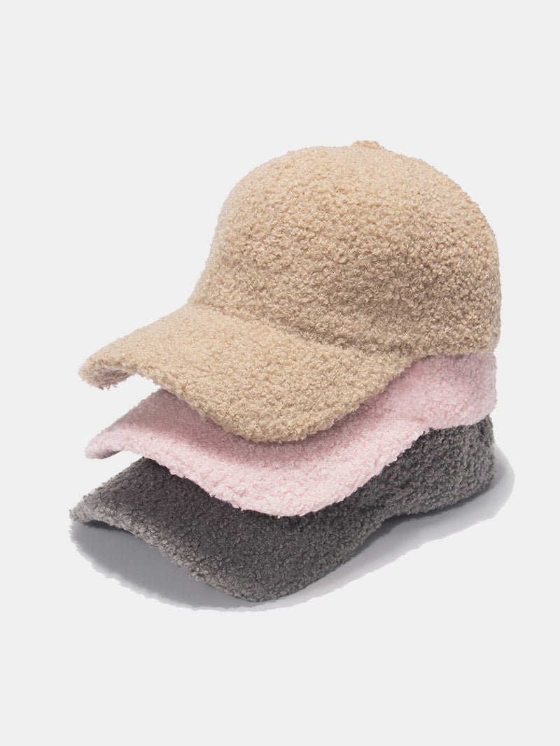 Sherpa Solid Color Baseball Cap - S. M. & Co.