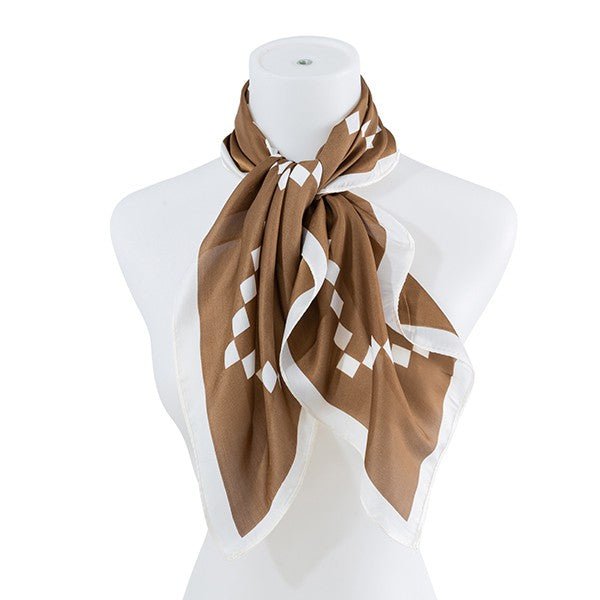 SILK FASHION SCARF - S. M. & Co. Scarf