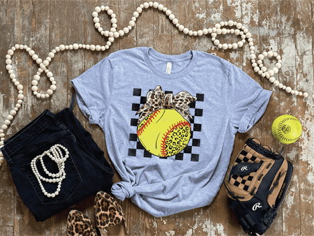 Softball Leopard/Checkered - S. M. & Co.