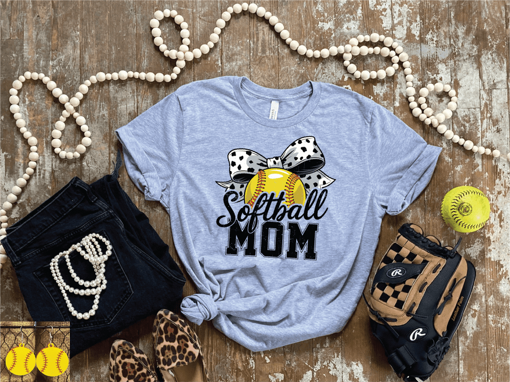 Softball Mom Bow - S. M. & Co.