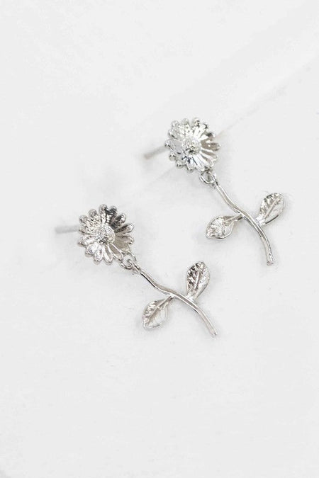 Sunflower Dangle Earrings - S. M. & Co.