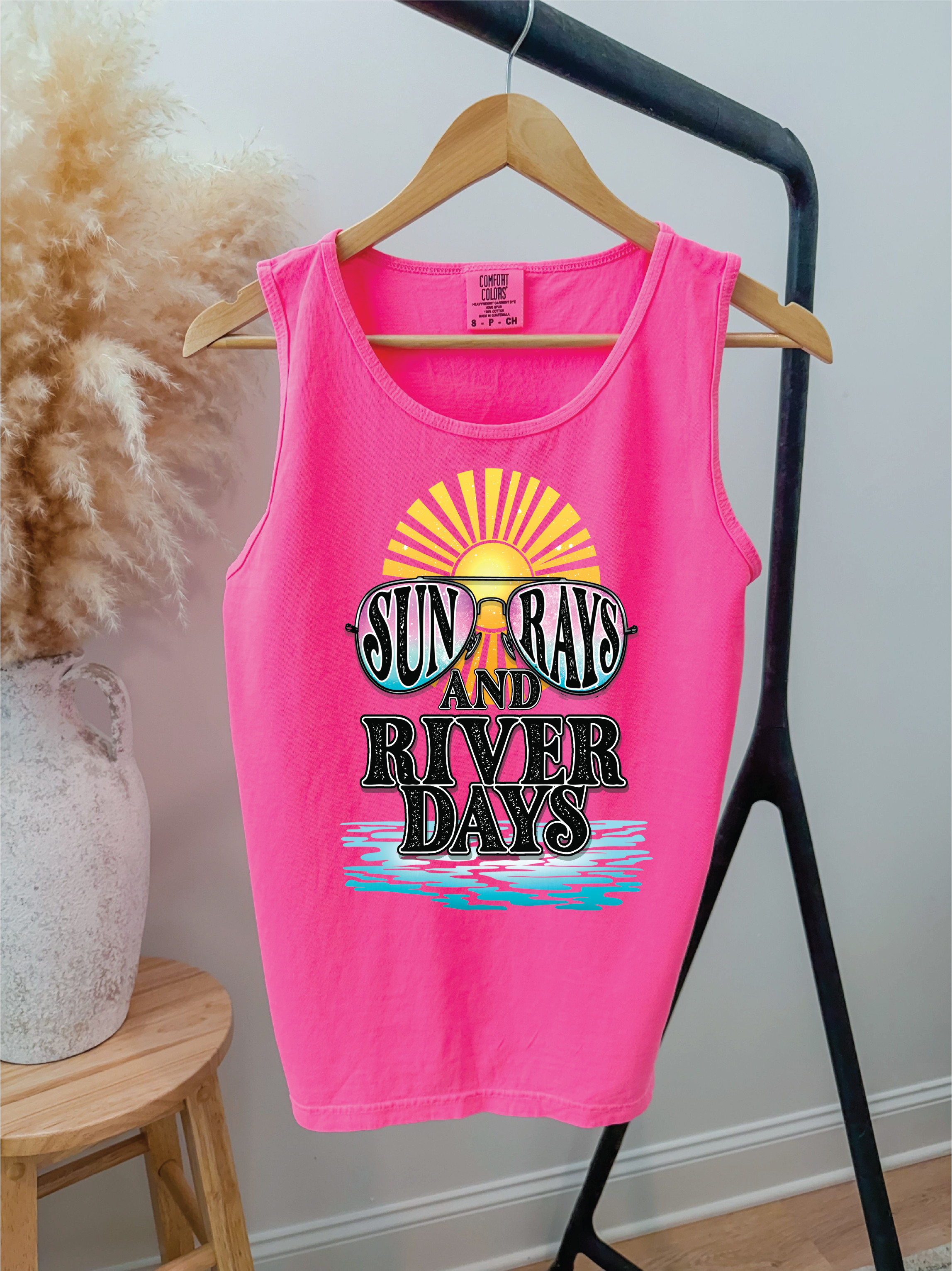 Sunrays and River Days Graphic Tee