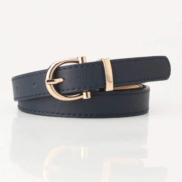 Tally Vegan Leather Belt - S. M. & Co.