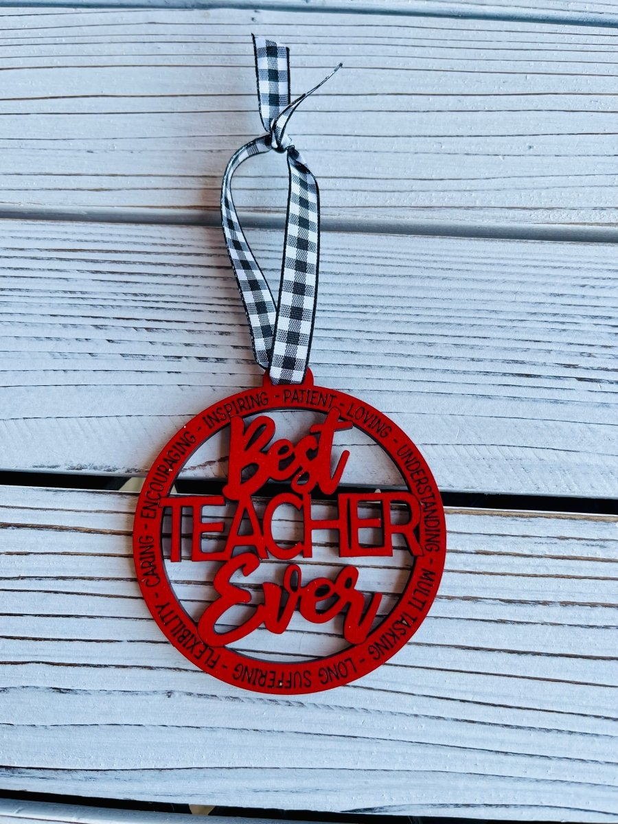 Teacher Ornament - S. M. & Co.