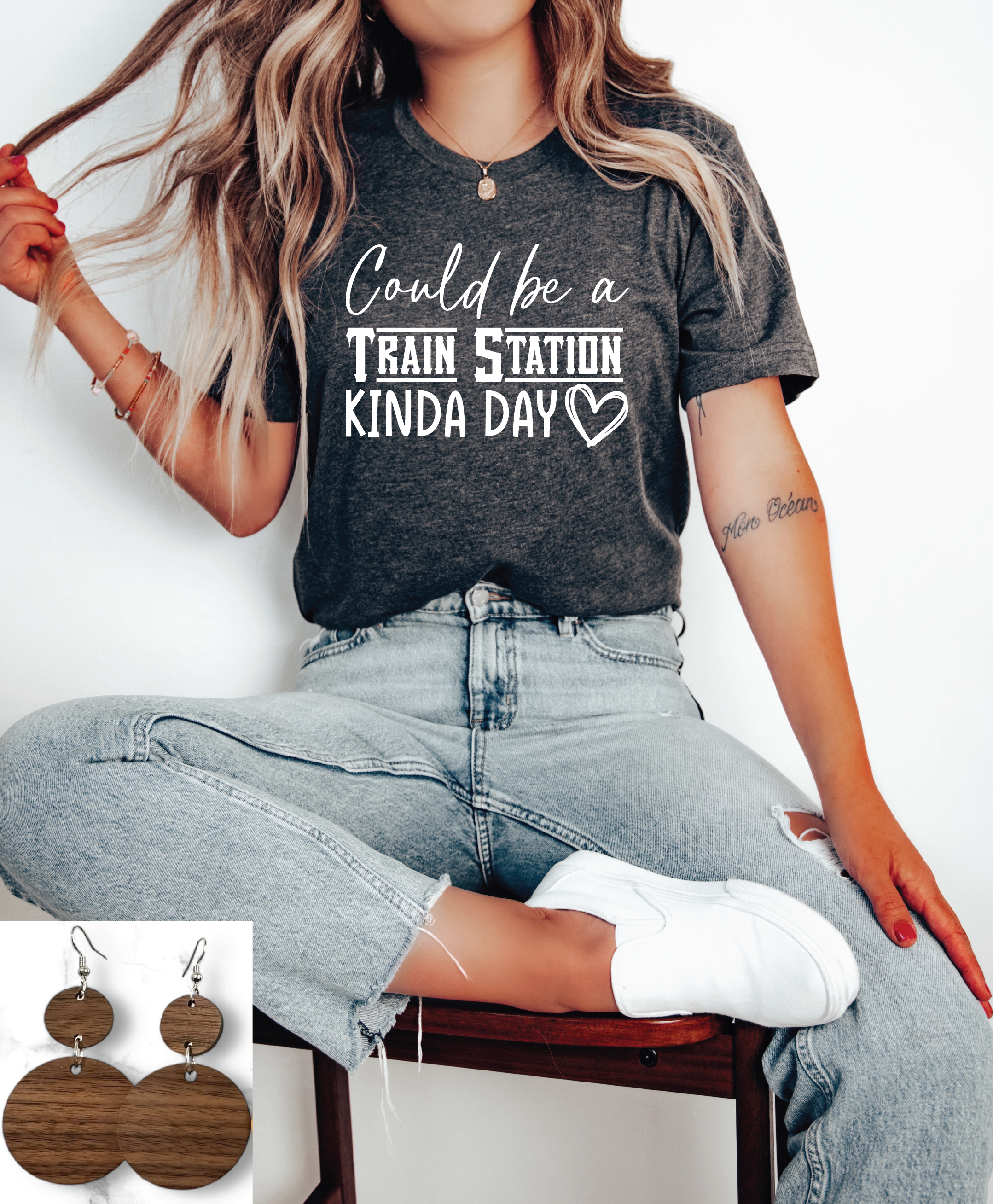 Its a Train Station Kinda Day Grey