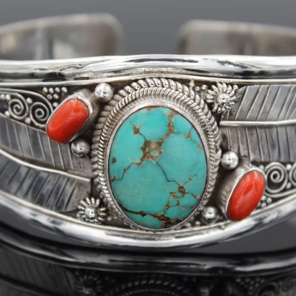 Turquoise Open Bracelet - AnAs Market