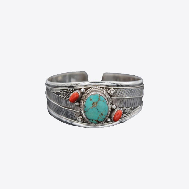 Turquoise Open Bracelet - AnAs Market