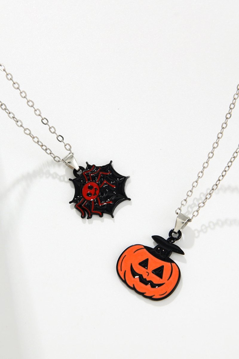 Two - Piece Halloween Theme Necklace Set - S. M. & Co.