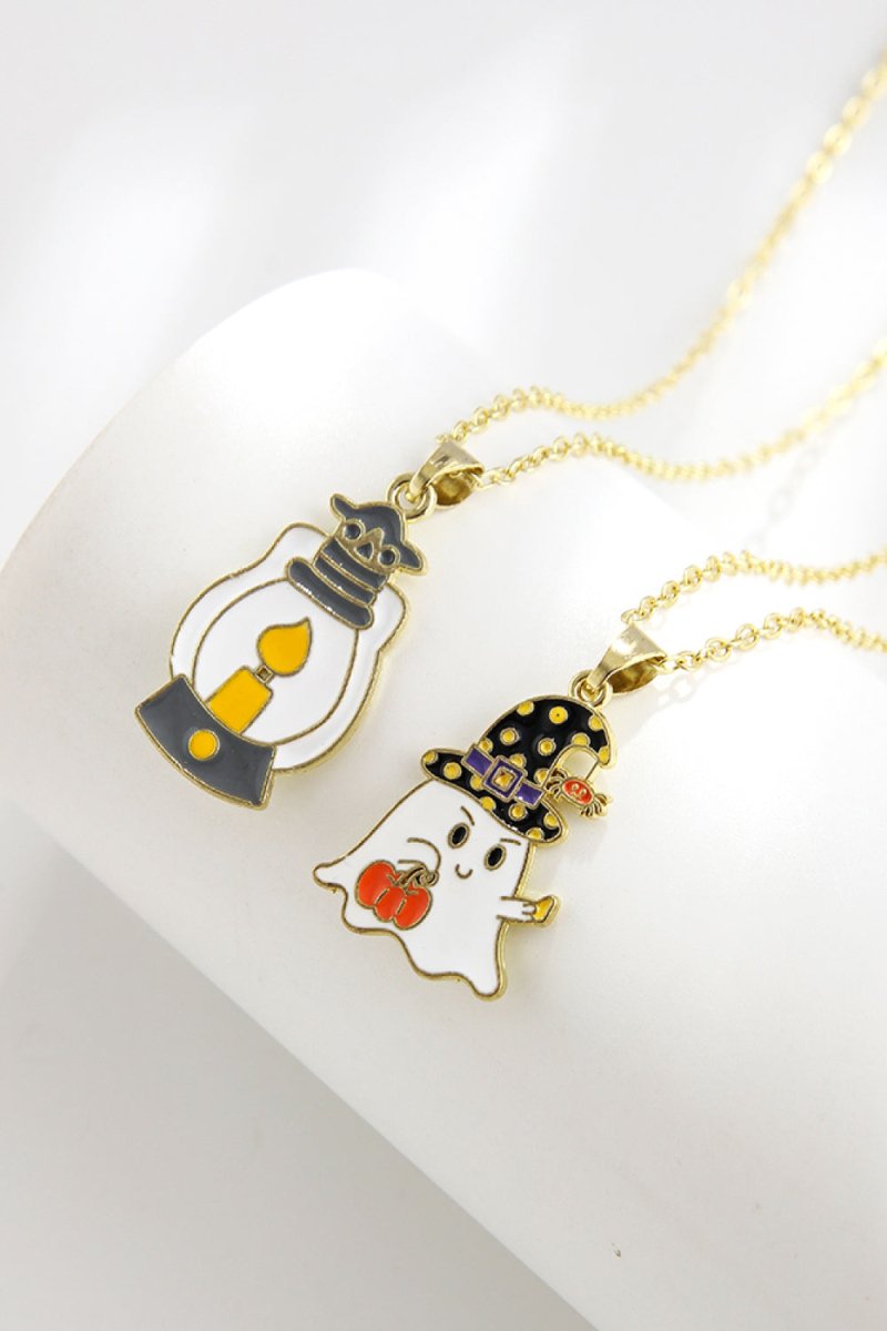 Two - Piece Halloween Theme Necklace Set - S. M. & Co.