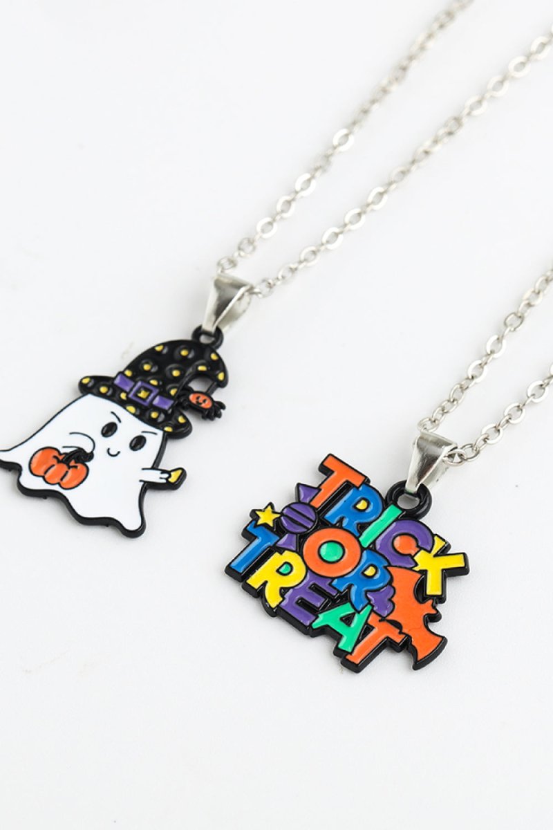 Two - Piece Halloween Theme Necklace Set - S. M. & Co.