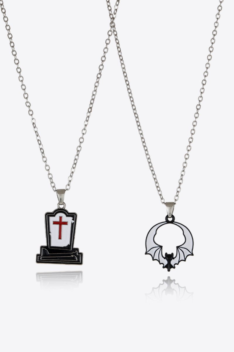 Two - Piece Halloween Theme Necklace Set - S. M. & Co.