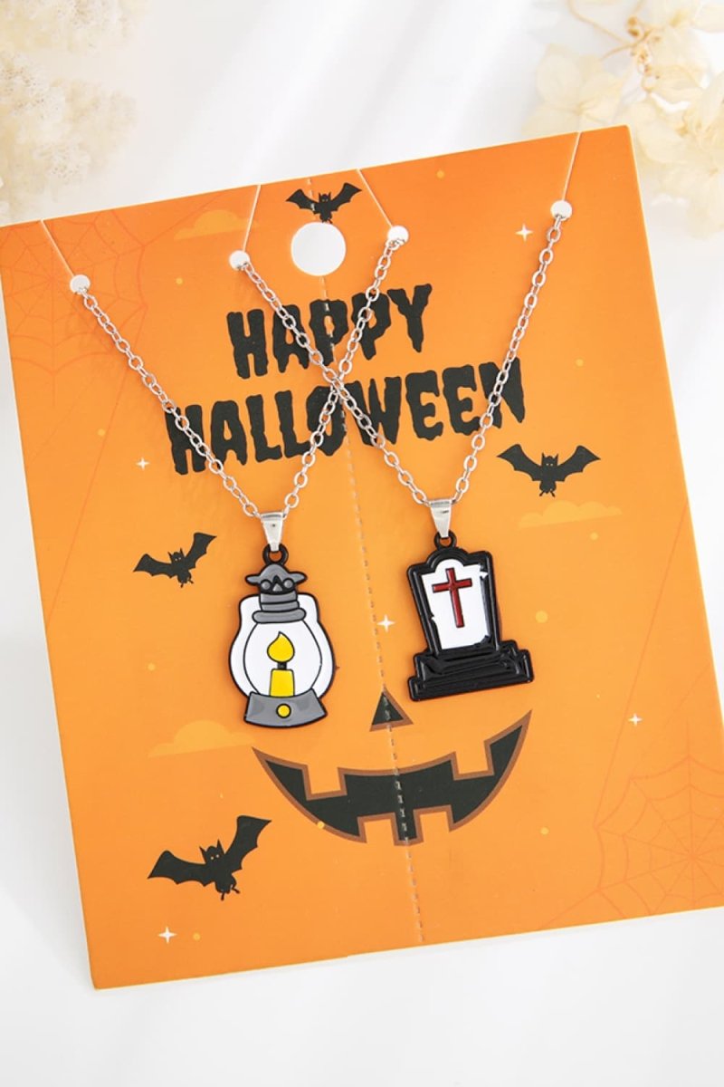 Two - Piece Halloween Theme Necklace Set - S. M. & Co.