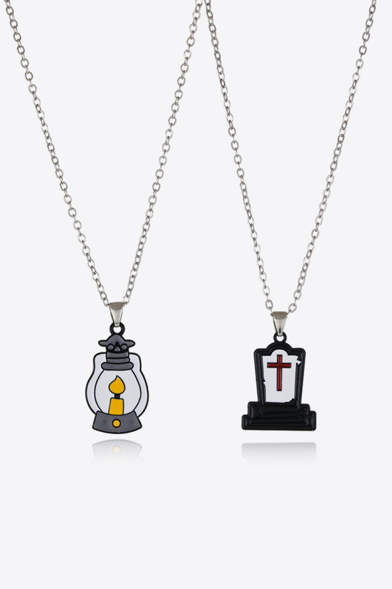 Two - Piece Halloween Theme Necklace Set - S. M. & Co.