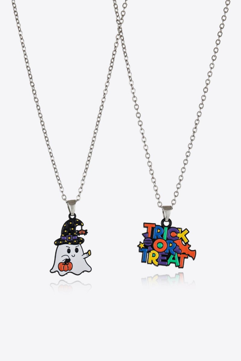 Two - Piece Halloween Theme Necklace Set - S. M. & Co.