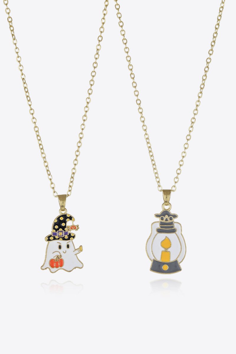 Two - Piece Halloween Theme Necklace Set - S. M. & Co.