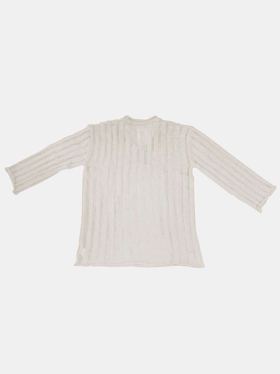 V - Neck Long Sleeve Sweater - S. M. & Co.