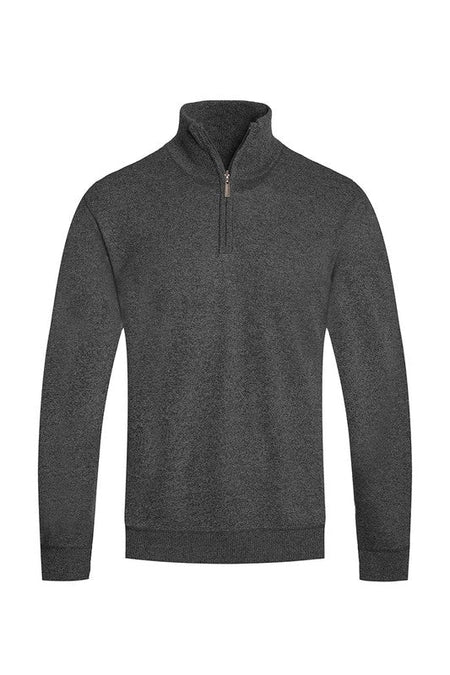 Weiv Mens Knit Quarter Zip Sweater - S. M. & Co.