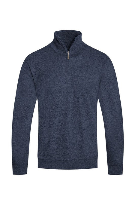 Weiv Mens Knit Quarter Zip Sweater - S. M. & Co.