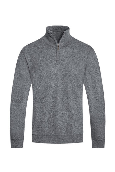 Weiv Mens Knit Quarter Zip Sweater - S. M. & Co.