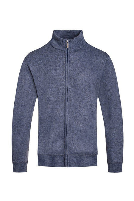 Weiv Mens Solid Full Zip Sweater - S. M. & Co.