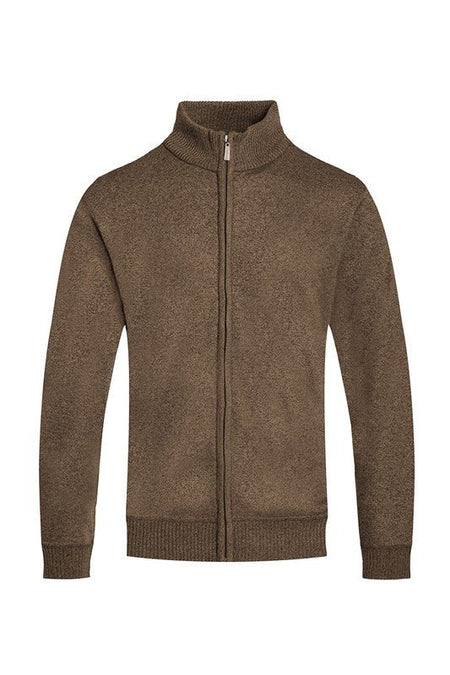 Weiv Mens Solid Full Zip Sweater - S. M. & Co.