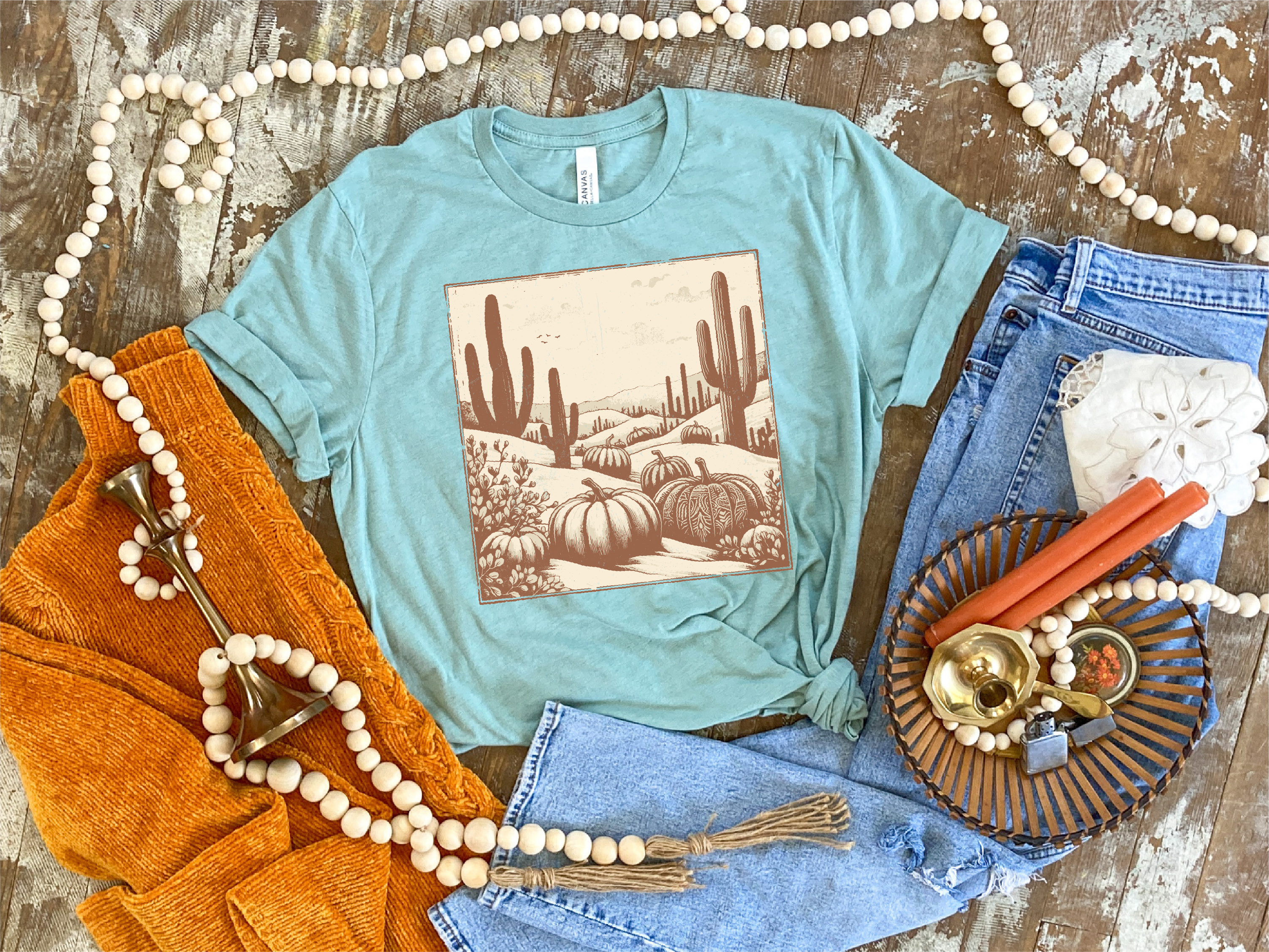 Western Pumpkins- Fall Graphic Tee