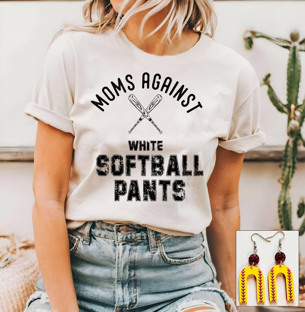 White Softball Pants - S. M. & Co.