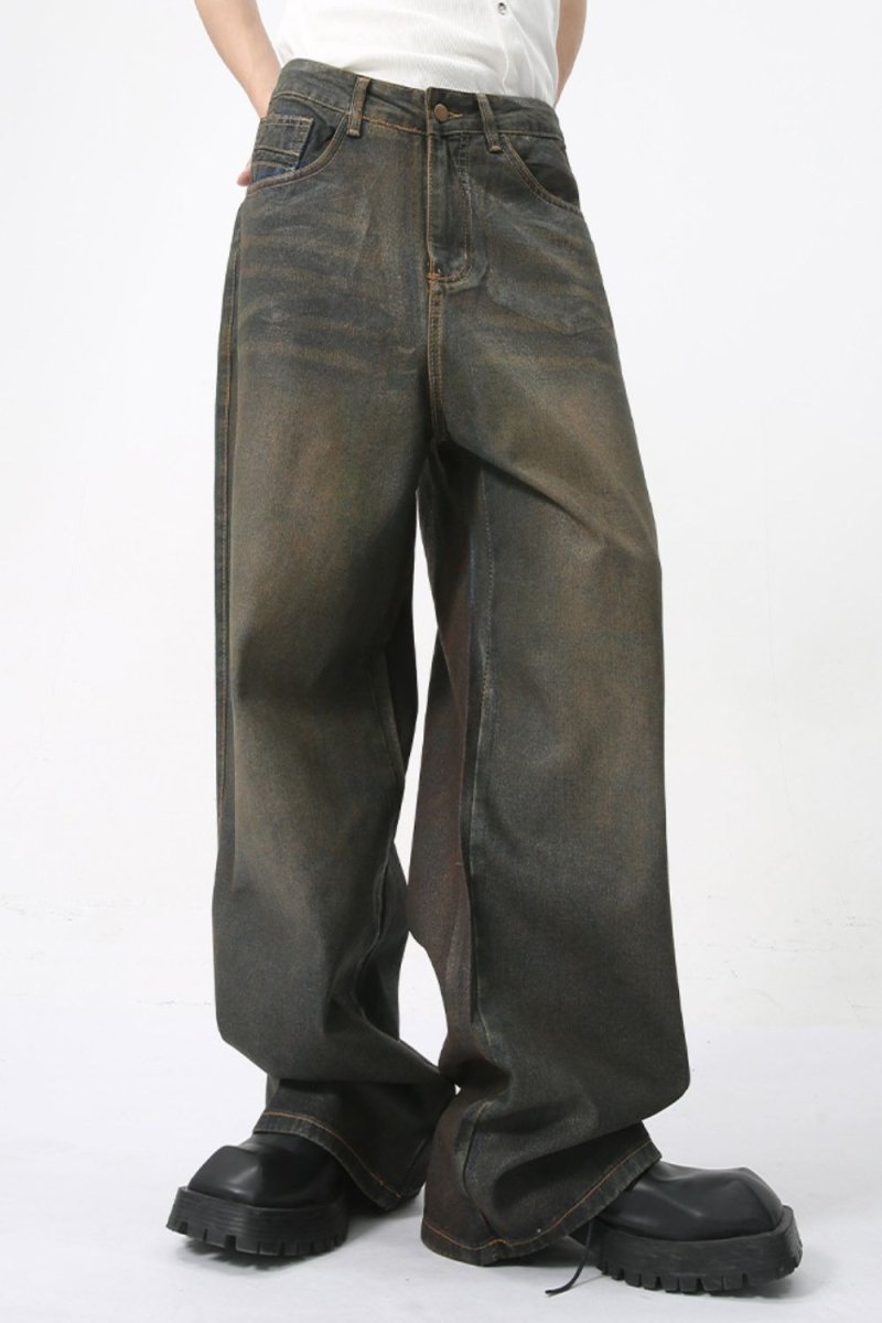 Wide Leg Men's Jeans with Pockets - S. M. & Co.