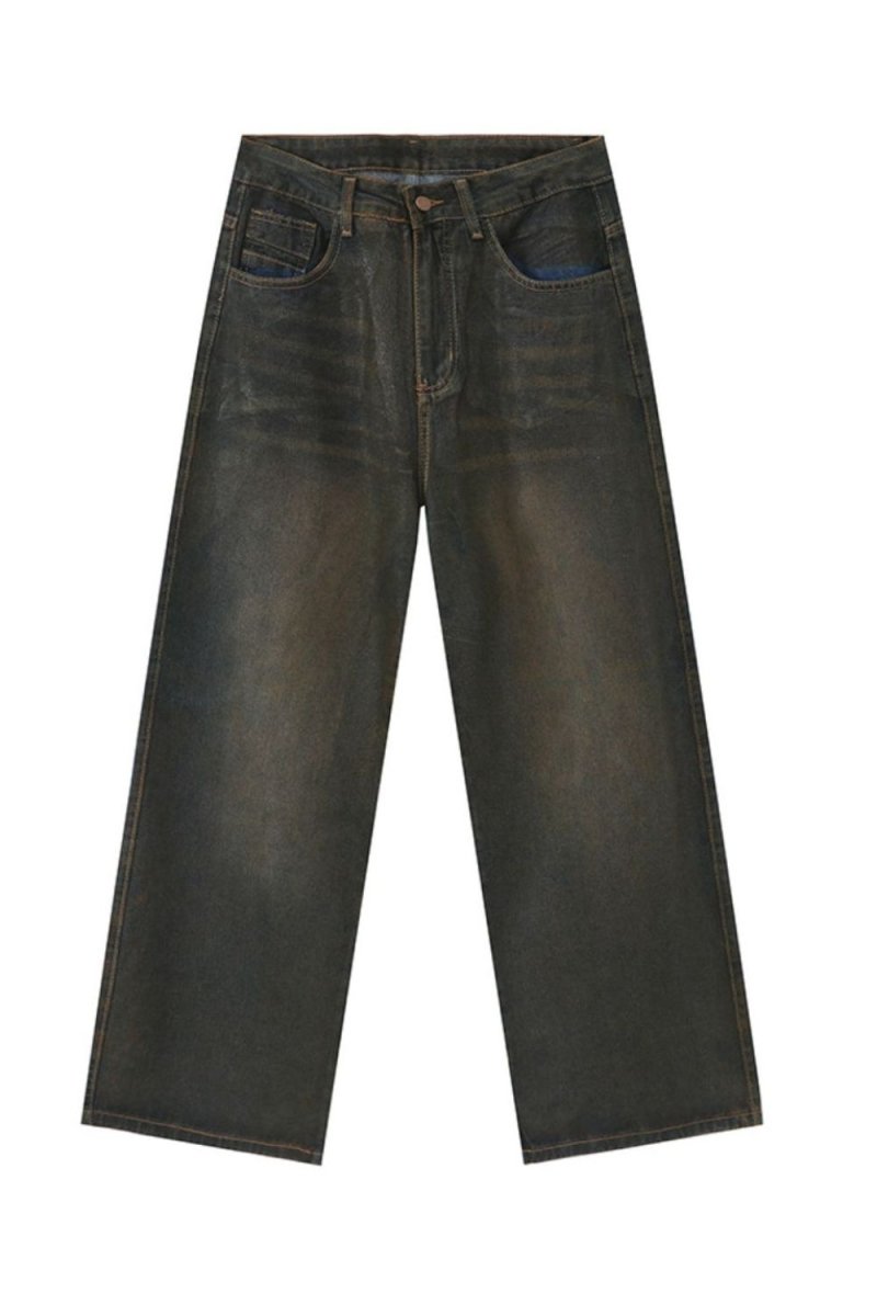 Wide Leg Men's Jeans with Pockets - S. M. & Co.