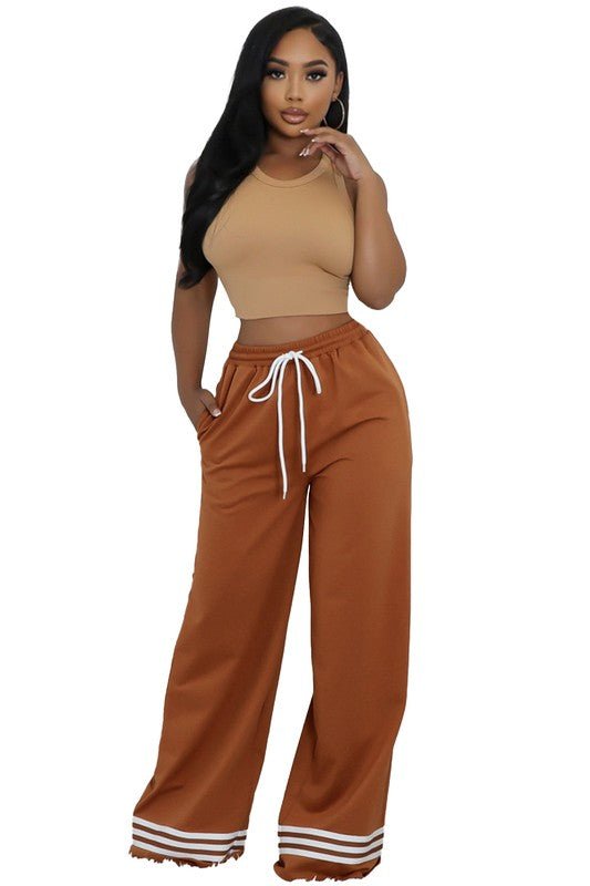 WOMEN FASHION CLASSIC STRAIGHT LEG PANTS - S. M. & Co.