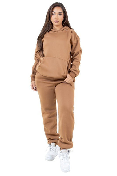 WOMEN FASHION SWEARSUIT TWO PIECE PANT SET - S. M. & Co.