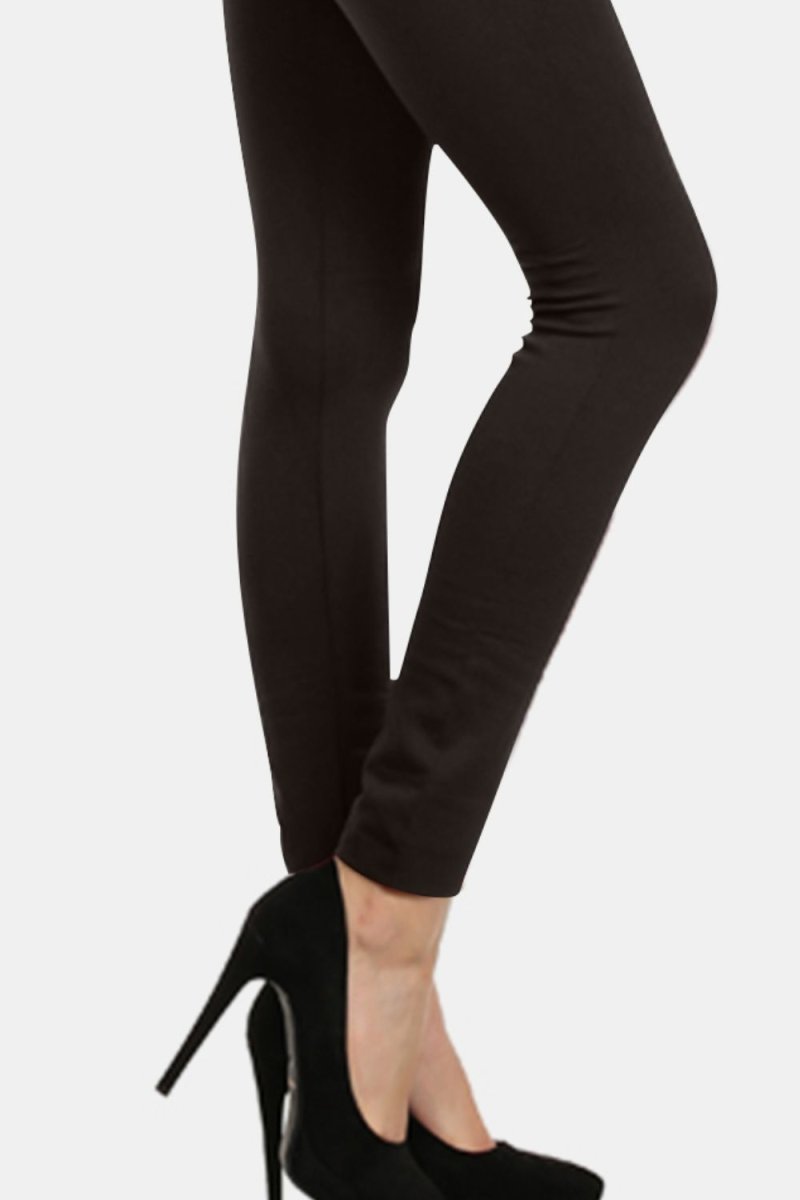 Yelete Seamless High Waist Fleece Leggings - S. M. & Co.