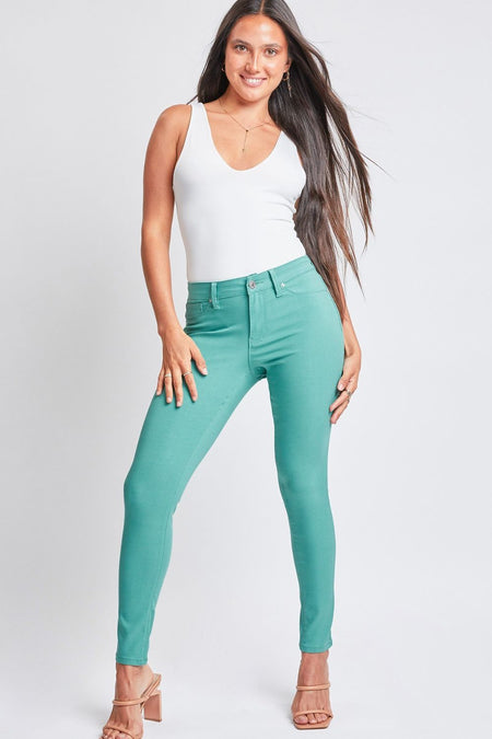 YMI Jeanswear Full Size Hyperstretch Mid-Rise Skinny Pants - AnAs Market