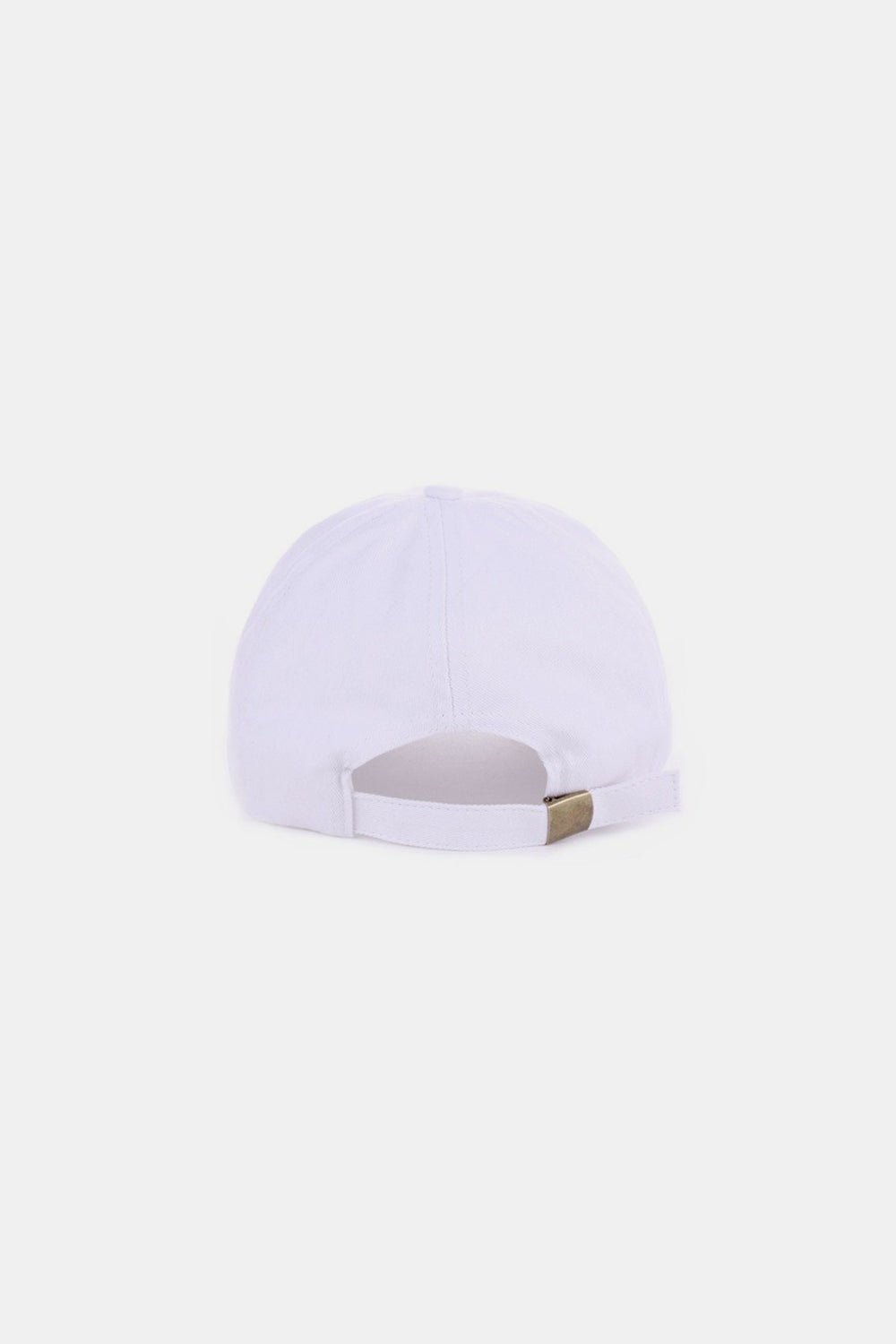 Zenana Ribbon Bow Chenille Patch Baseball Cap - S. M. & Co.