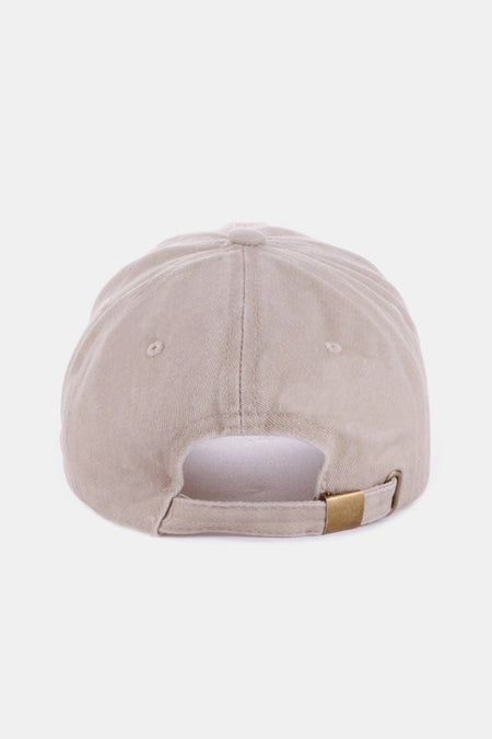 Zenana Washed ATLANTA Embroidered Baseball Cap - S. M. & Co.