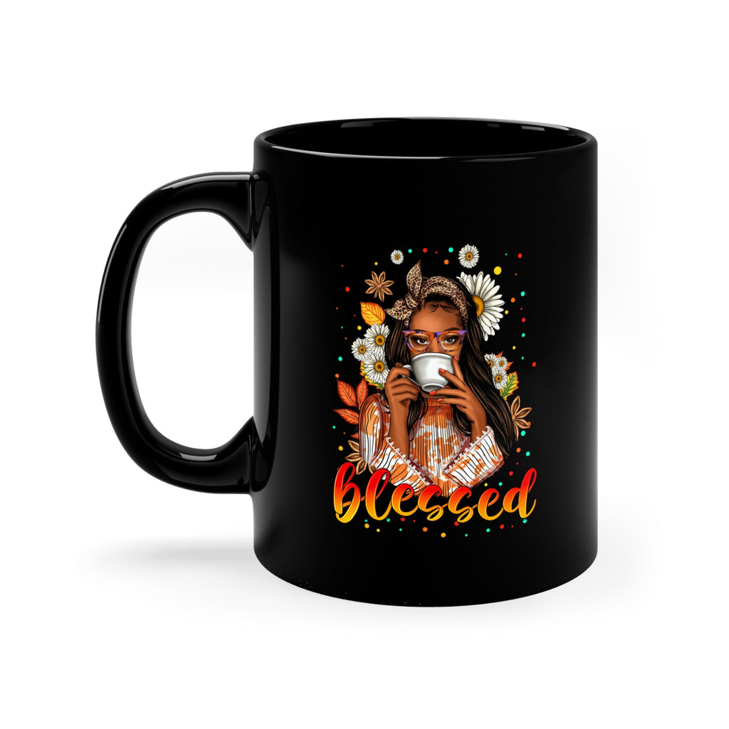 Blessed 11oz Black Mug - S. M. & Co. Mug