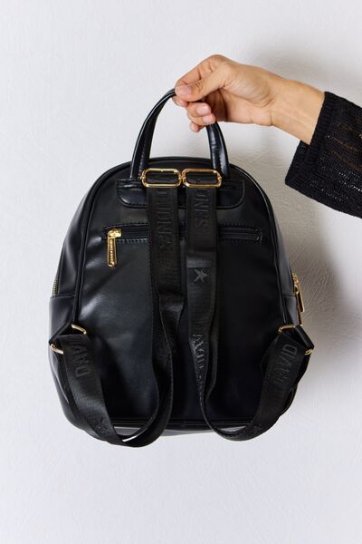 David Jones PU Leather Backpack - S. M. & Co. Backpack