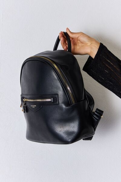 David Jones PU Leather Backpack - S. M. & Co. Backpack