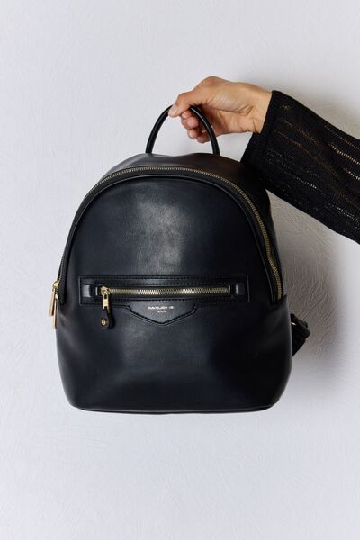 David Jones PU Leather Backpack - S. M. & Co. Backpack