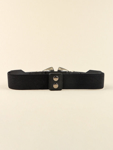 Double Buckle PU Leather Belt - S. M. & Co. Belts