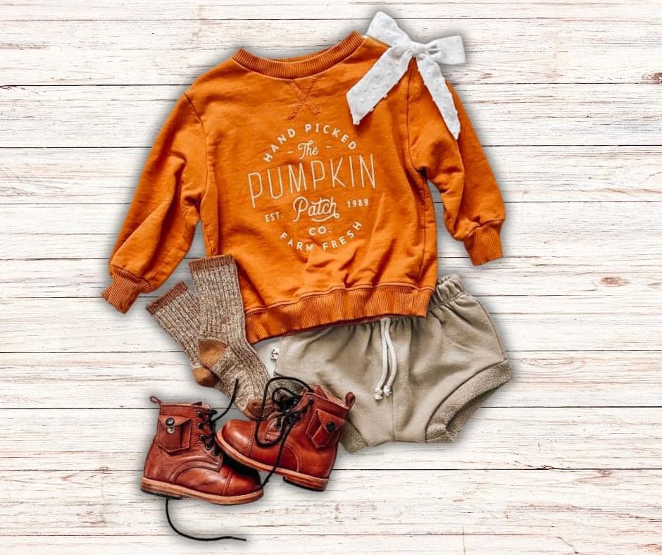 Hand Picked Pumpkin Sweatshirt - AnAs Market